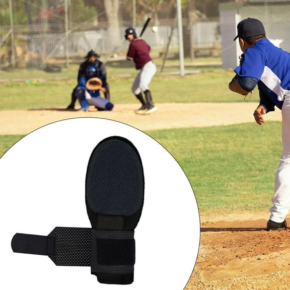 BAOSITY Baseball Softball Sliding Glove with Elastic Strap Hand Protector Softball Sliding Guard Fit Right and Left Hand for Practice Adults