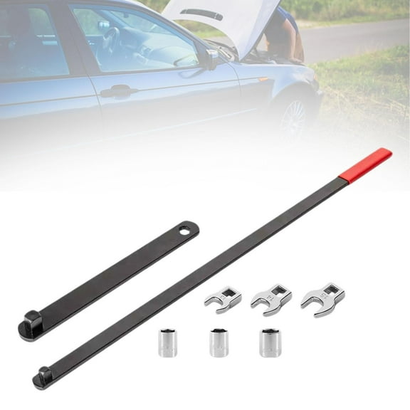 BAOSITY Belt Tensioner Wrench Tool Adjuster Sturdy Tensioner Pulley Wrench Sockets Repair Tool Universal for Vehicle Accessories
