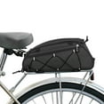 thumbnail image 1 of BAOSITY Bike Bag Rear Rack Saddle Bag Insulated Reflective Waterproof Rear Seat Bag for s Mountain Bike Cycling Travel Outdoor Black, 1 of 8