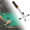 thumbnail image 1 of BAOSITY Billiards Cue Stick Bridge Snooker Cue Rest, Holder Retractable with Bridge Head Billiards Rod Stick Rack for Game Pool Table Cross Head, 1 of 8