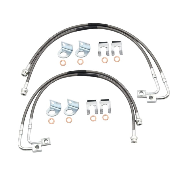 Metal Brake Accessory BAOSITY Brake Lines Car Accessories, 89716 Metal Wear Resisting Braided ...