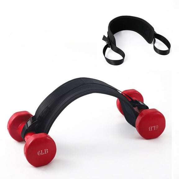 BAOSITY Butt Thrust Belt for Dumbbells Deep Thrust Trainer Hip Belt Band Booty Band for Booty Workouts Butt Bridge Dips Squats Lunges