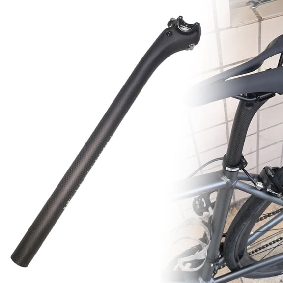 BAOSITY Carbon Fiber Bike Seatpost Seat Post Bike Parts Matte Finish Cycling Equipment Road Bike Seat Post Seat Tube 27.2mm