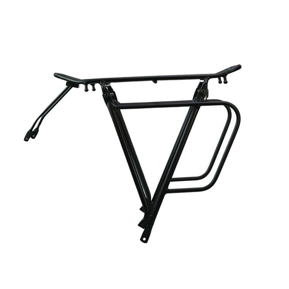 BAOSITY Carrier Rack Rear Cargo Rack Riding Back Seat Bicycling Mountain Bike Biking 75kg Load Bearing Rear Bike Rack Black