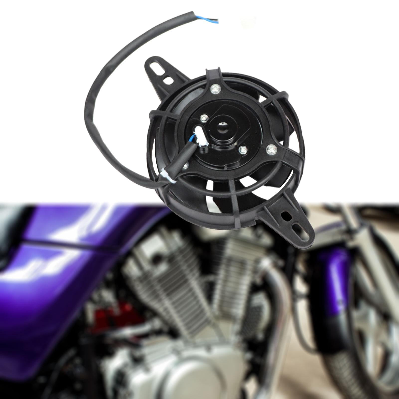 BAOSITY Cooling Fan Oil 12V DC 250cc Motorcycles Quad Accessory