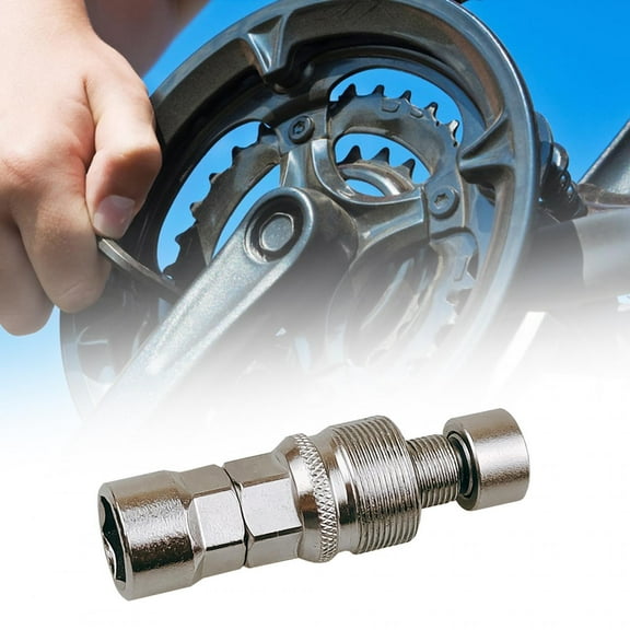 BAOSITY Crank Arm Remover Bike Crank Puller Removal Tool Bike Crankset Steel Easy to Use Compact Bike Crank Extractor Remover