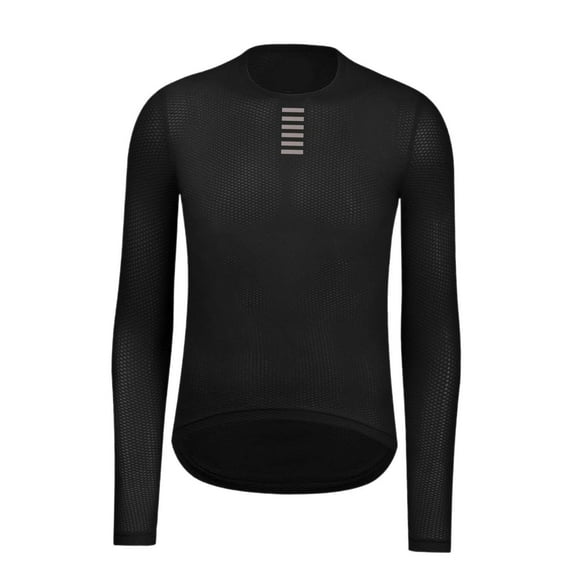 BAOSITY Cycling Jersey Moisture Wicking Base Shirt Top Long Sleeves Breathable Riding Shirt Cycling Underwear for Golf Riding Fitness XL