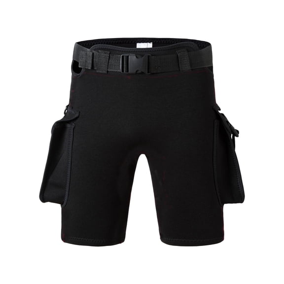 BAOSITY Diving Shorts Men Submersible Pants Wear Resistant with Pockets Swimwear Wetsuits Pants for Women Men Snorkeling Water Sports M