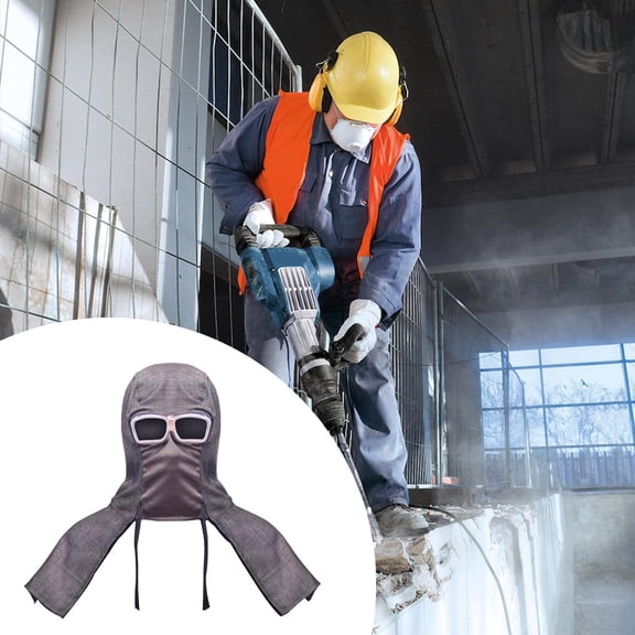 BAOSITY Full Protective Welding Headgear Breathable Durable Fireproof Welded Head Cover for Welding Neck Protection Hood