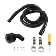 thumbnail image 1 of BAOSITY Generic Bilge Pump Hose, 1-1/8 inch Plumbing Installation Kit, Accessories Convenient Easy to Use 90 Degree Elbow for Boat Black Elbow, 1 of 8