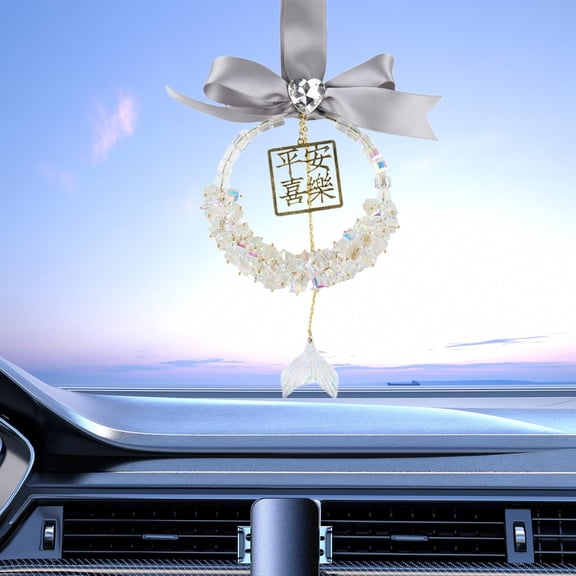BAOSITY Generic Car Mirror Pendant Hanging Ornament Decorative Universal Gift Spring Festival Automotive Decoration Lucky