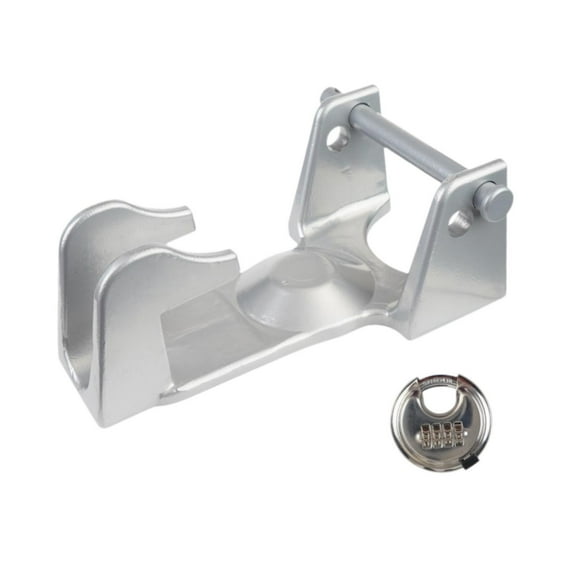 BAOSITY Generic Gooseneck Trailer Hitch Lock Trailer Lock with Combination Lock High Performance Wear Resistant Accessories for Rvs