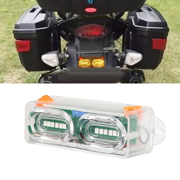 BAOSITY Generic Strobe Light Anti Collision Light for Aircraft Vehicles Scooter Yellow