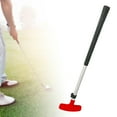 thumbnail image 1 of BAOSITY Golf Putter Golf Club, Right Left Handed Golfers, Lightweight Training Portable Golf Putting Practice Aid Two Way Golf Putter Red, 1 of 8