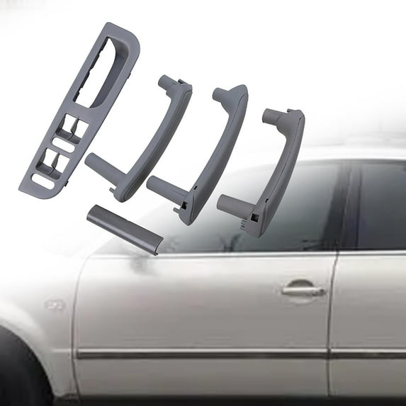 BAOSITY Inner Door Handles Door Pull Grabing Handles 3B1867171E Sturdy Auto Interior Decoration Switch Door Handles for B5.5 Gray