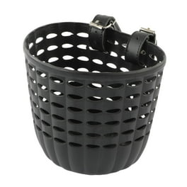 Rattan Handlebar Carrier Bag Bicycle Front Basket Holder Cycling