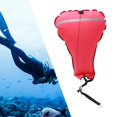 thumbnail image 1 of BAOSITY Lift Bag 140lb Scuba Diving Float Buoy Gear Snorkeling Diving Accessory Swimming Salvage Lift Bag High Visibility for Outdoor Red, 1 of 8
