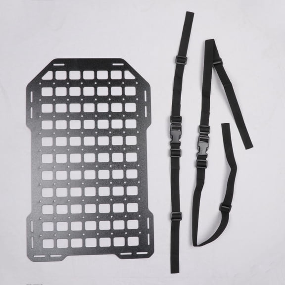 BAOSITY Molle Panel for Vehicles, Car Seat Back Organizer, Seat Back Organizer, Insert Accessory Storage Rack Practical for Car