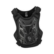 BAOSITY Motocross Chest Protector Breathable Wear Resistant Easy Carrying Motorcycle Body Protection Vest Multiuse for Cycling Adults Black