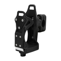 BAOSITY Motorcycle ATV Cup Holder Motorcycle Drink Holder Aluminum Alloy Universal Water Bottle Holder Mount for Motorcycle Bike Black