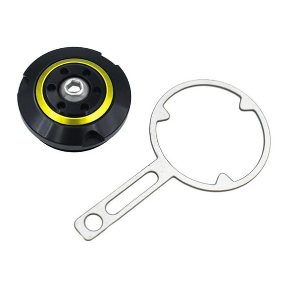 BAOSITY Motorcycle Oil Cap Cover Plug Accessories Motorcycle Engine Oil Filler Cap for R 1200 R1200R Easily Install Yellow