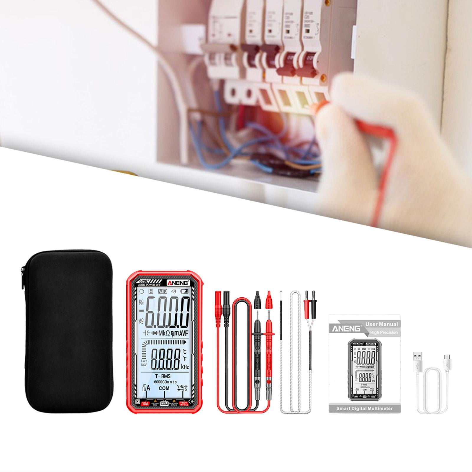 BAOSITY Multimeter Tester Electrical Multimeter 620C Smart Tester