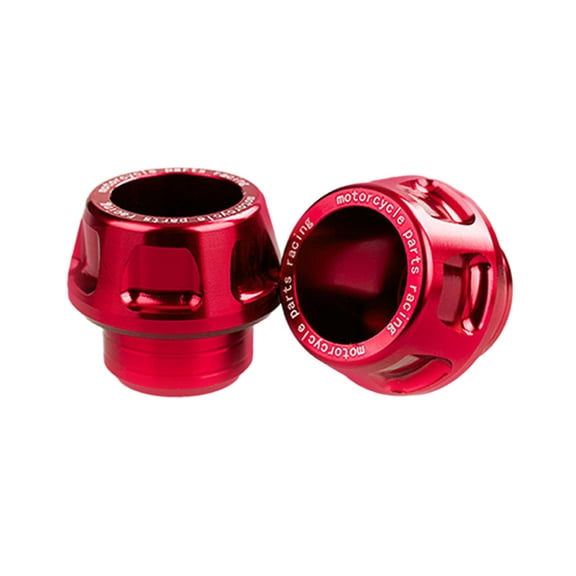 BAOSITY Replacement Motorcycle Front Fork Frame Sliders Accessory Falling Protection Red