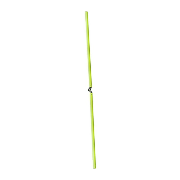 BAOSITY Soccer Agility Pole Agility Training Equipment Foldable Soccer Training Pole Green
