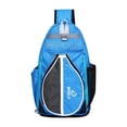 thumbnail image 1 of BAOSITY Table Tennis Bag Leisure Chest Bag Protector Case Waterproof Racket Pouch Paddles Crossbody Bag for Travel Racquet Home Women Large Blue, 1 of 8