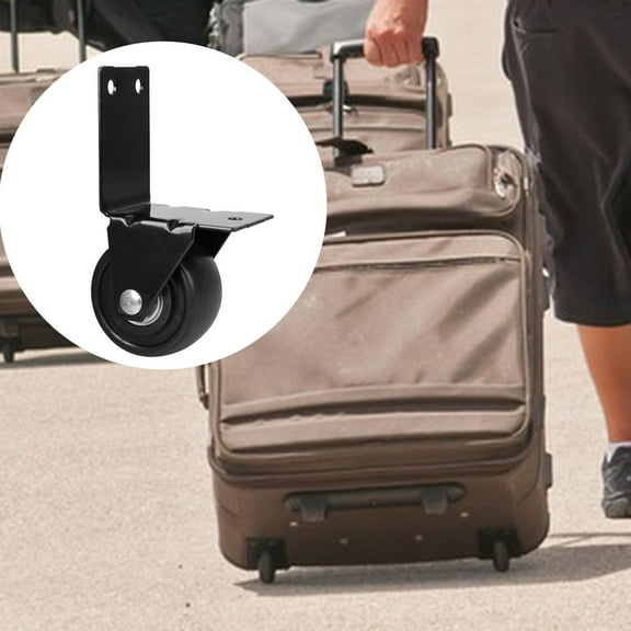 BAOSITY Tool Box Travel Suitcase Iron Caster Wheel Repair Parts Wear Resistant Multipurpose Replacement Roller Right Angle Wheel