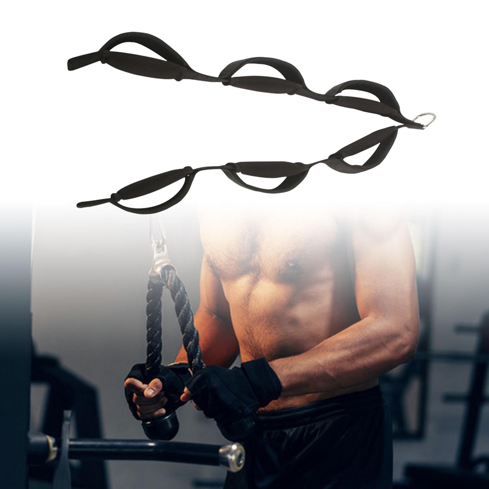 BAOSITY Tricep Rope Strap Leg Raise Strap with Handle Arm Back Pull Down Rope Pull Down Biceps Rope Extension Strap for Home Adult Walmart