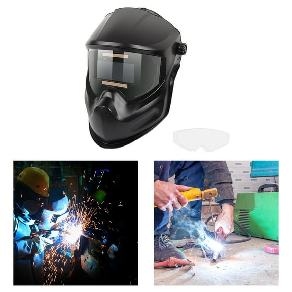 BAOSITY Welding Welder Hood Professional Adjustable Protective Gear Hard Hat Headgear for Electric Welding B