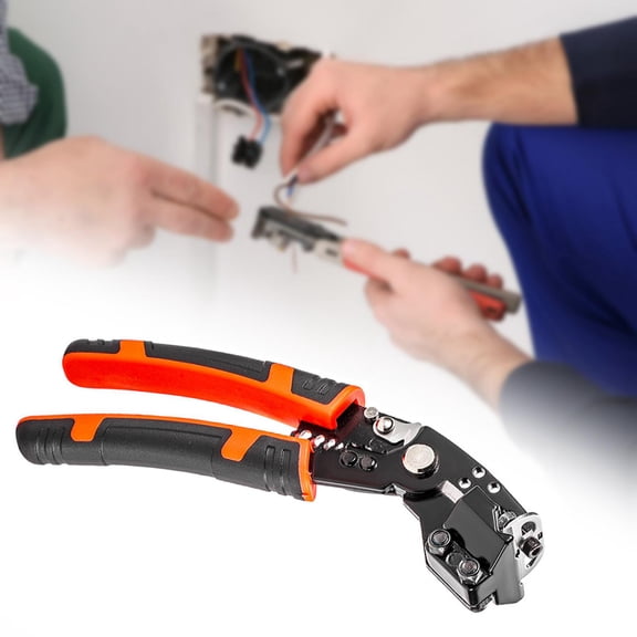 BAOSITY Wire Tool Wire Pliers Crimper Tool Gift Electrician Plier Compact Wire Cutter Cable Cutting Tool for Pulling Winding