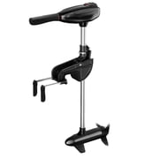BAOTREE 55LB Thrust Electric Trolling Motor   Transom Mount, Telescopic Handle, LED Battery Indicator, Freshwater & Saltwater, for Kayak Fishing Boat, Small Jon Boat