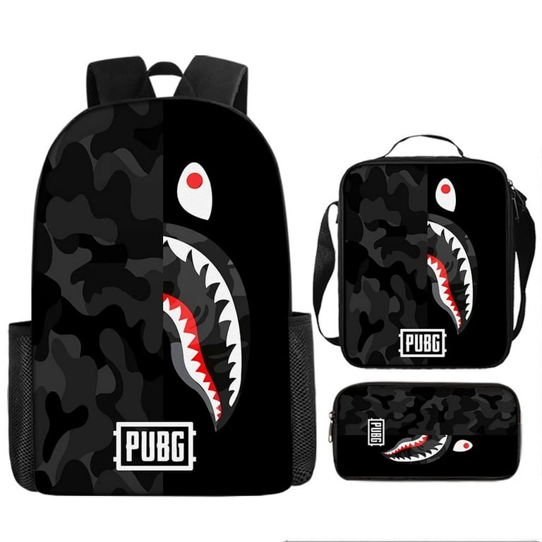 BAPE Anime Travel Backpack for Teens/Womens/Mens/ Casual Daypack