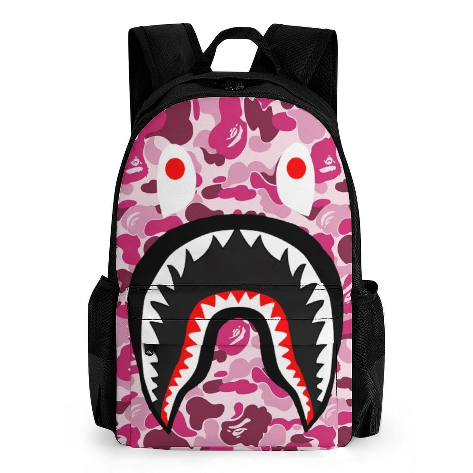 BAPE Camo Shark Casual Backpack Shoulder Bag Daypack Bulgaria Ubuy
