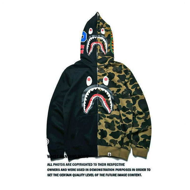 Bape embroidered hoodie discount