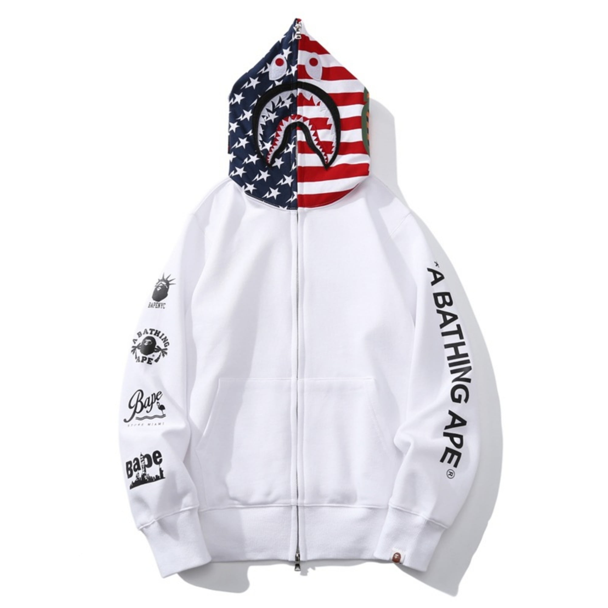 Bape jacket outfit hotsell