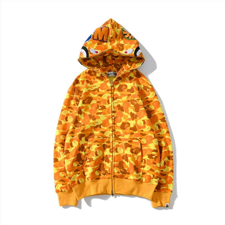 Bape yellow camo jacket 2025