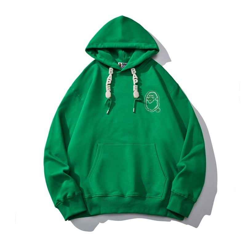 BAPE Hoodie Neon Embroidery Sweatshirt Hip Hop Jacket Street Wear Couple outfit for Men and Women XL Walmart