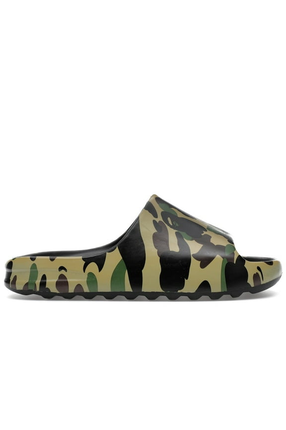 Men's A Bathing Ape 1st Camo Slide Yellow Sandals, from StockX