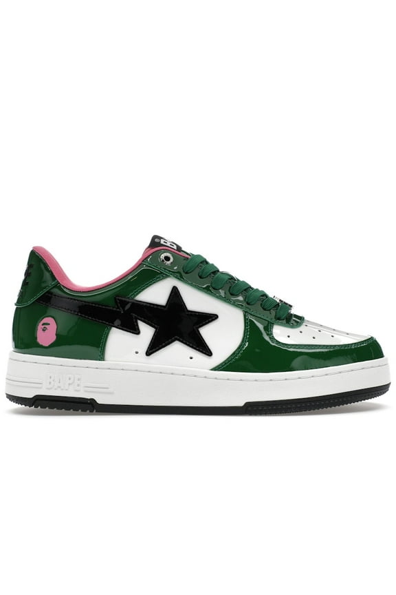 Men's A Bathing Ape Bape Sta #1 Green Basketball Shoes, from StockX