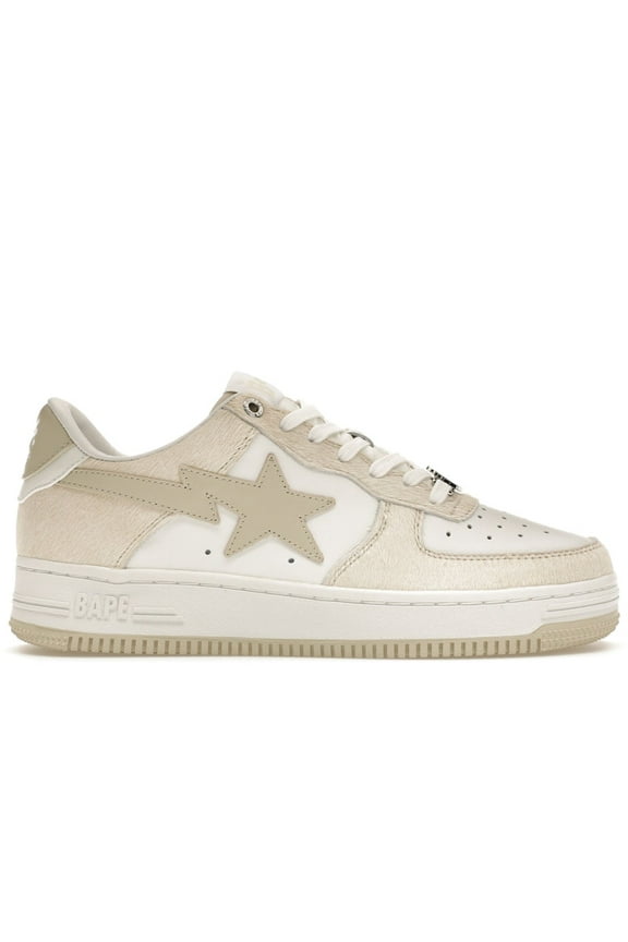 Men's A Bathing Ape Bape Sta Beige Calf Hair Shoes, from StockX