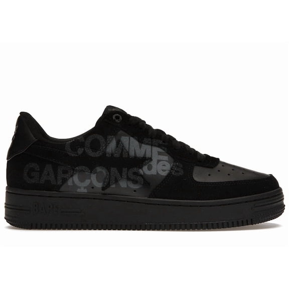 BAPE Men's A Bathing Ape Bape Sta Comme des Garcons Osaka Black Shoes, from StockX