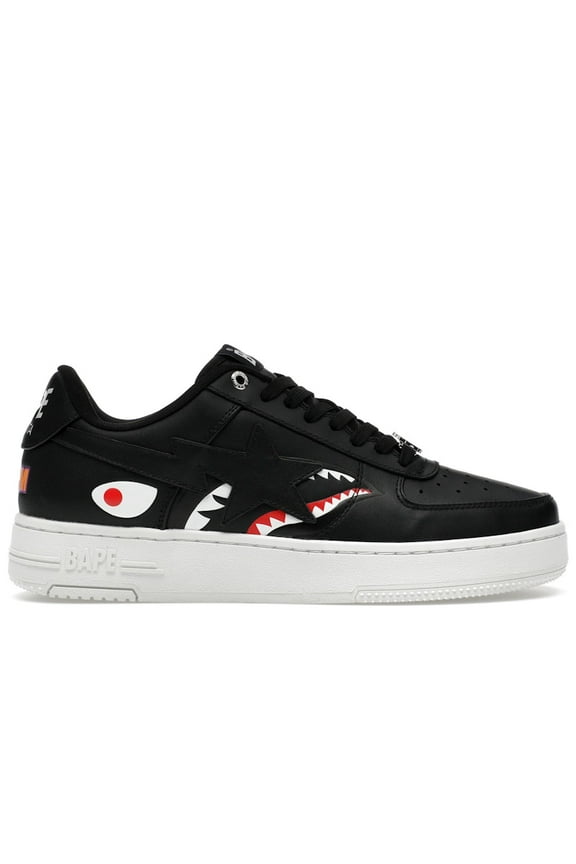 Men's A Bathing Ape Bape Sta Low Shark Pack Black Shoes, from StockX