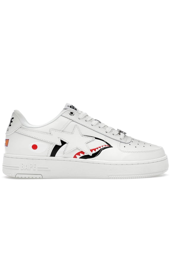 Men's A Bathing Ape Bape Sta Low Shark Pack White Shoes, from StockX
