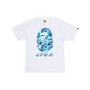 BAPE Mens ABC Camo By Bathing Ape Tee White/Blue, from StockX