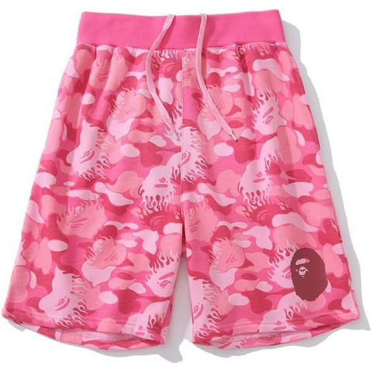 BAPE Men's Shark Camo Shorts Fashion Casual Athletic Pants BAPE Men's Shark Camo Shorts Fashion Casual Athletic Pants