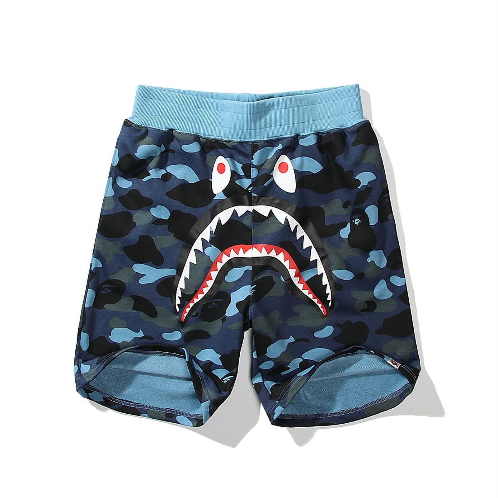 Bape 1st Camo Shark Zip Hoodie Army Green (Screen Printed WGM)