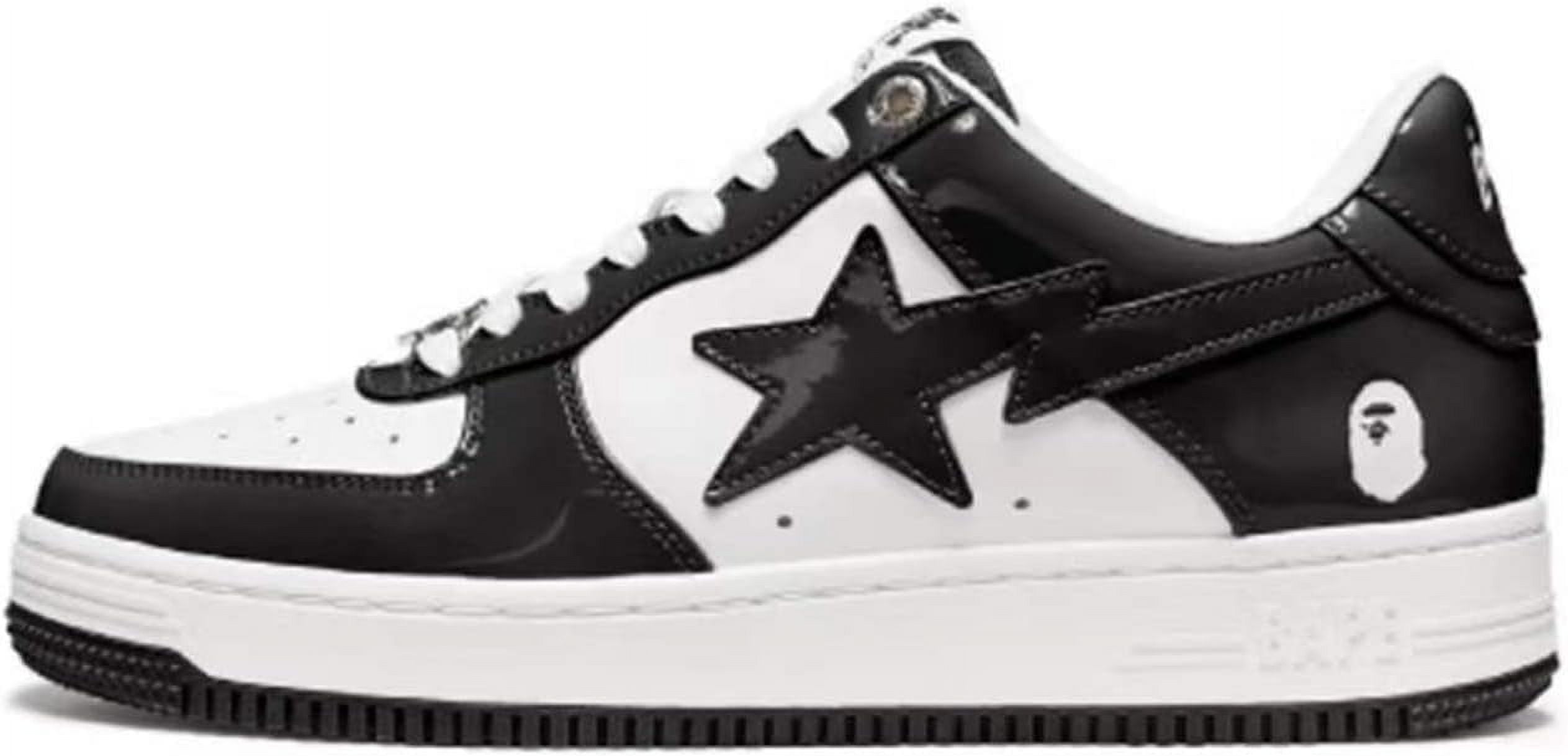 BAPE Sneakers for Women Men Classic Ape Head Logo Lightning Star ...